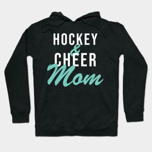 Hockey And Cheer Mom Hoodie